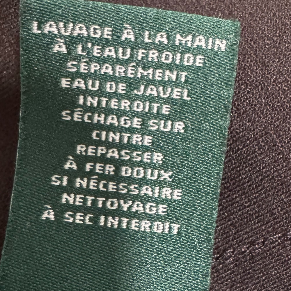 Lauren Ralph Lauren Faux Leather Trim Sheath Sleeveless Black Dress Sz - Picture 8 of 10